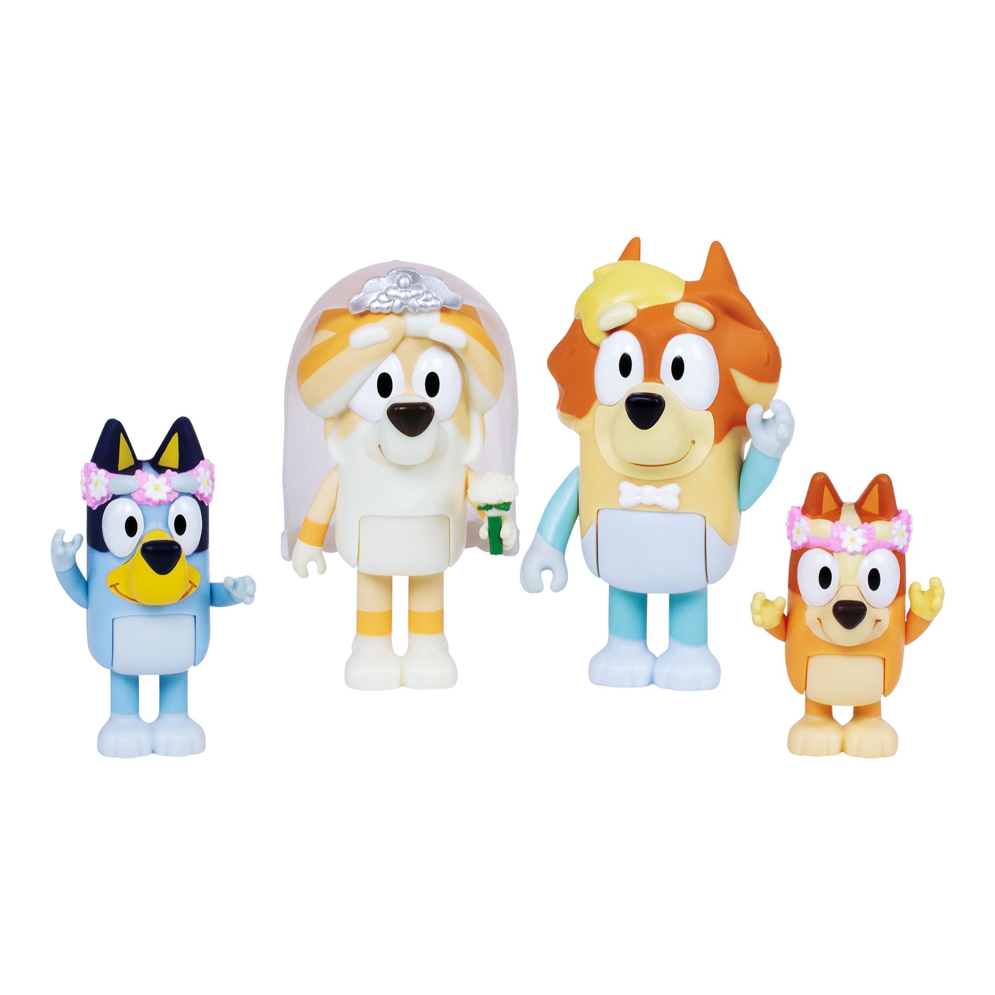 PACK X4 FIGURAS BODA