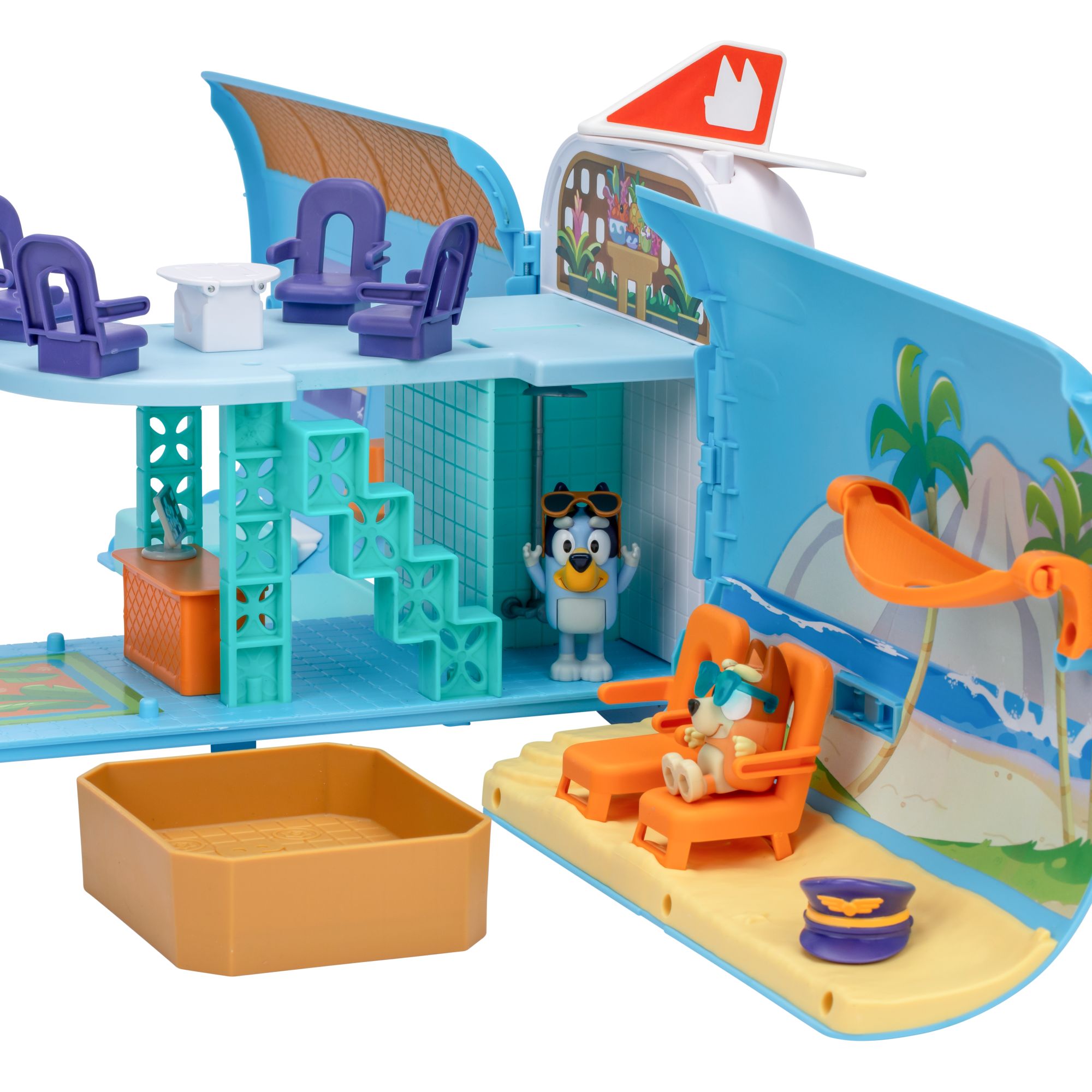 SET DE JUEGO 3 EN 1 AVION TRANSFORMABLE CON SONIDO - Imagen 4