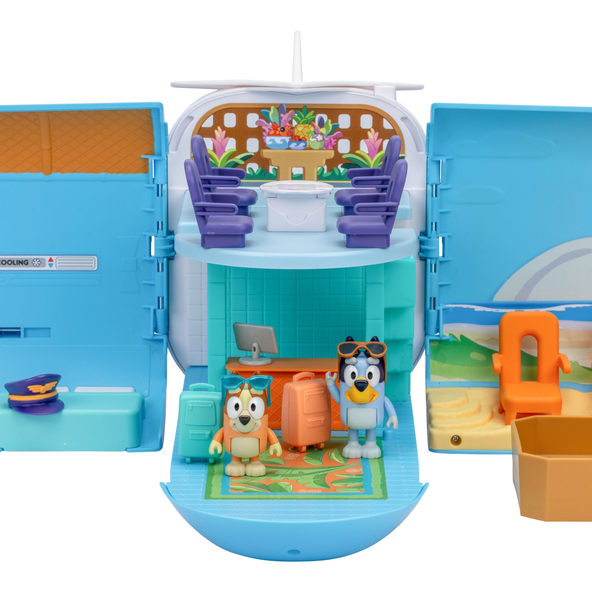 SET DE JUEGO 3 EN 1 AVION TRANSFORMABLE CON SONIDO - Imagen 5