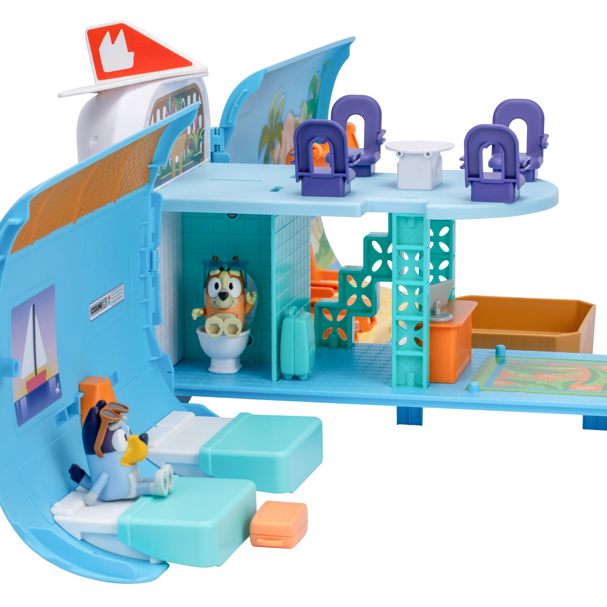 SET DE JUEGO 3 EN 1 AVION TRANSFORMABLE CON SONIDO - Imagen 7