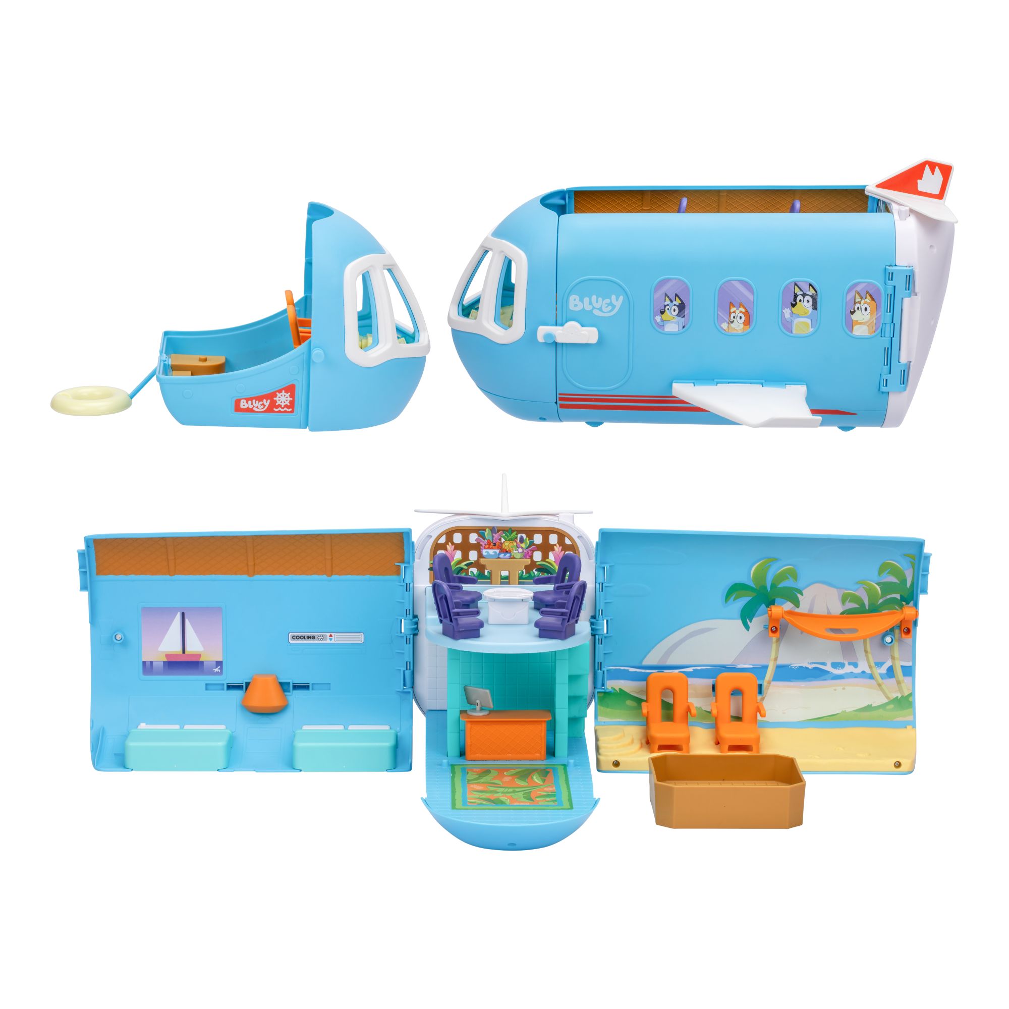 SET DE JUEGO 3 EN 1 AVION TRANSFORMABLE CON SONIDO - Imagen 11
