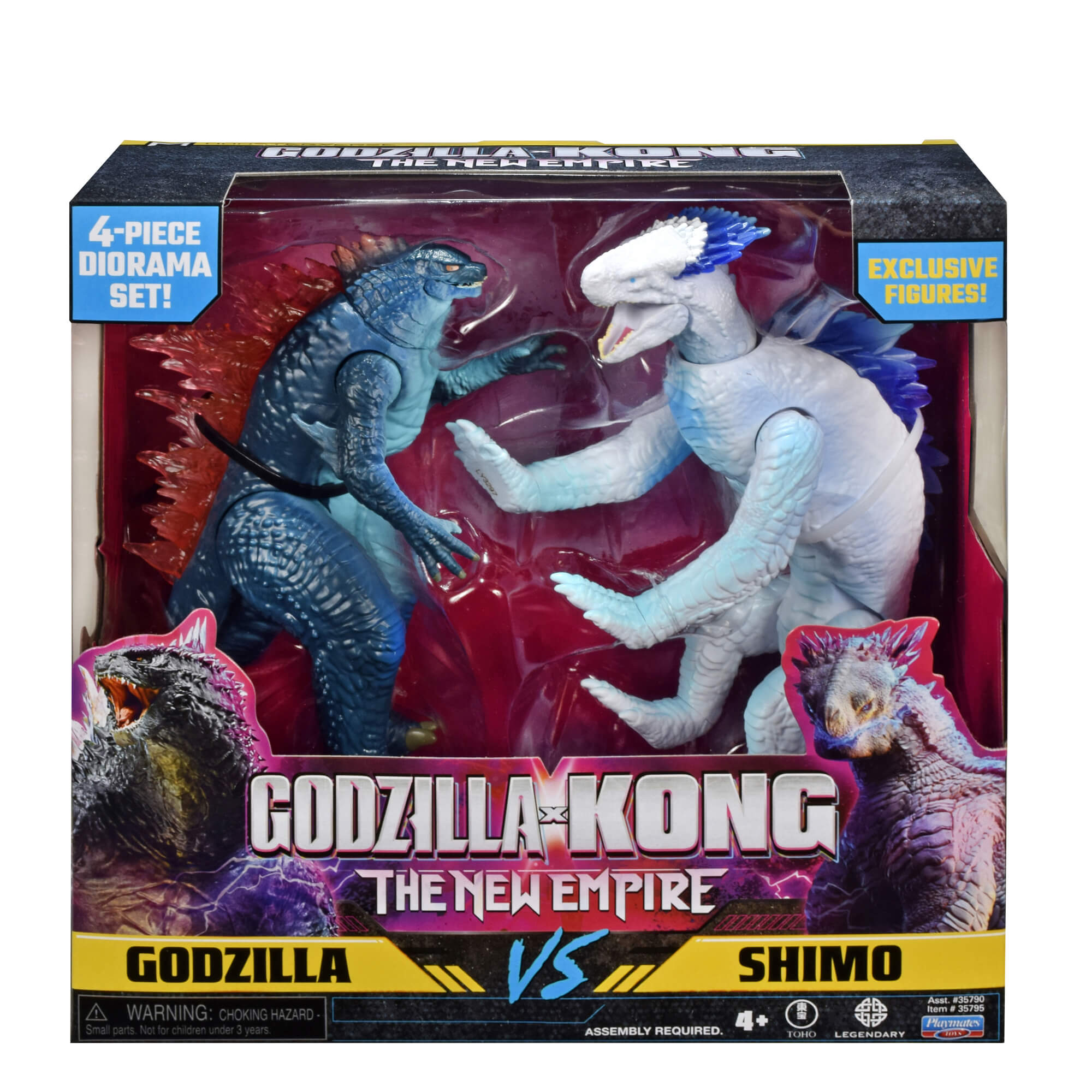 PACK X2 FIGURAS GODZILLA LA PELICULA SURTIDO - Imagen 2