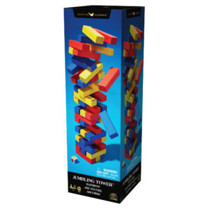 JUEGO TORRE DE BLOQUES ARCOIRIS