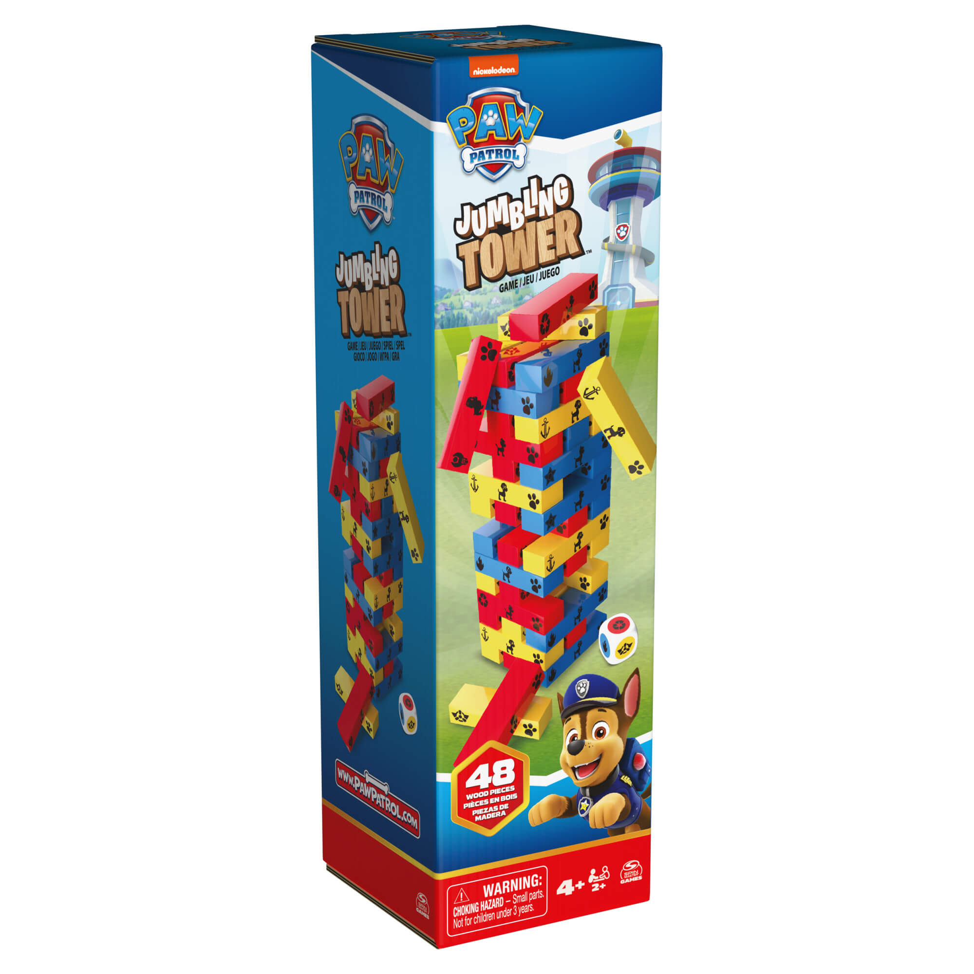 JUEGO TORRE DE BLOQUES PAW PATROL