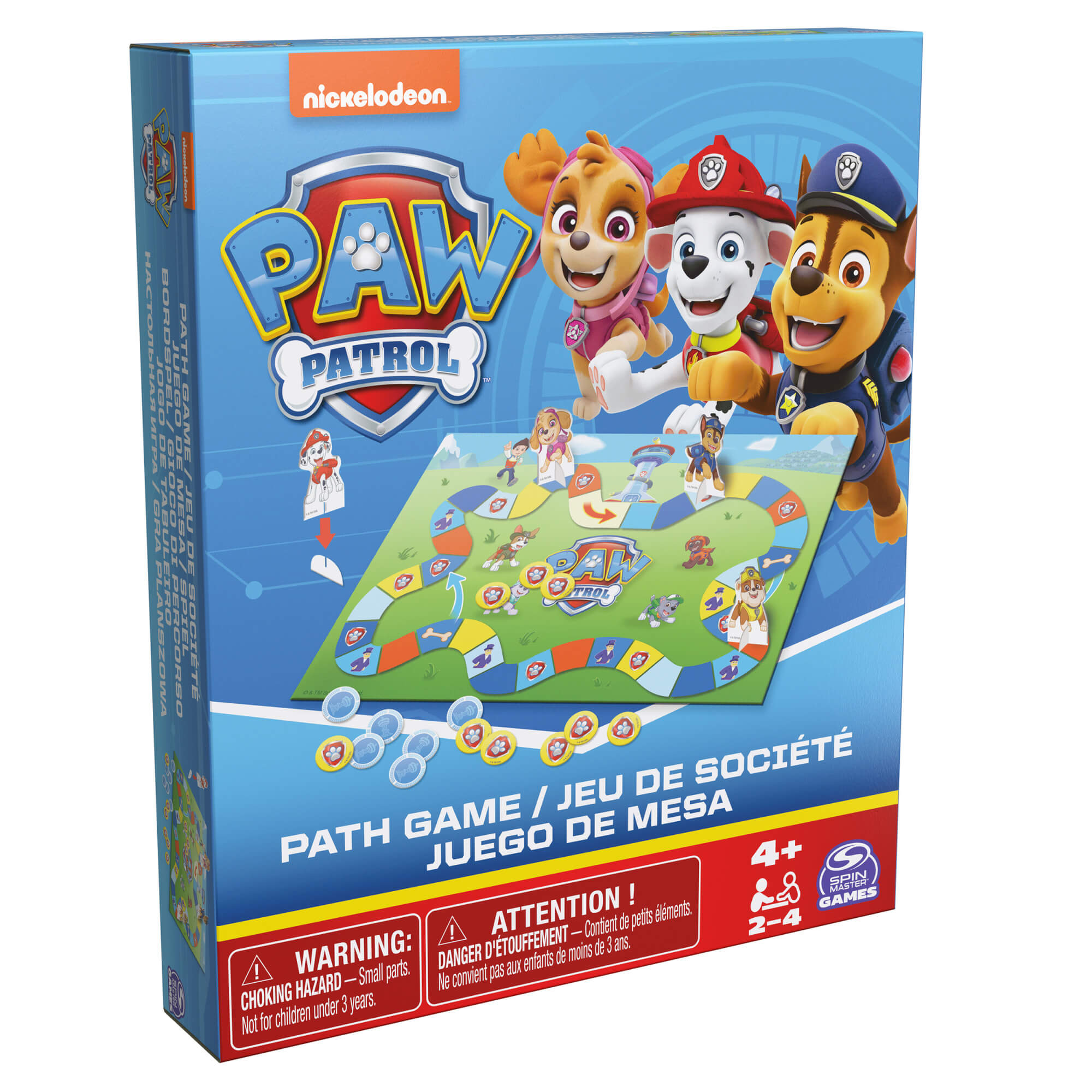 JUEGO DE MESA SENDERO PAW PATROL