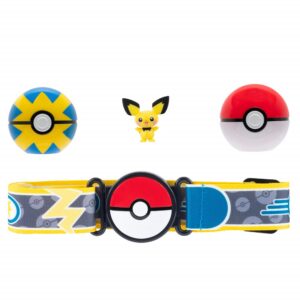 SET DE CINTURON CON POKEBOLA Y FIGURA SURTIDO