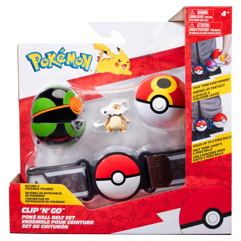 SET DE CINTURON CON POKEBOLA Y FIGURA SURTIDO - Imagen 3