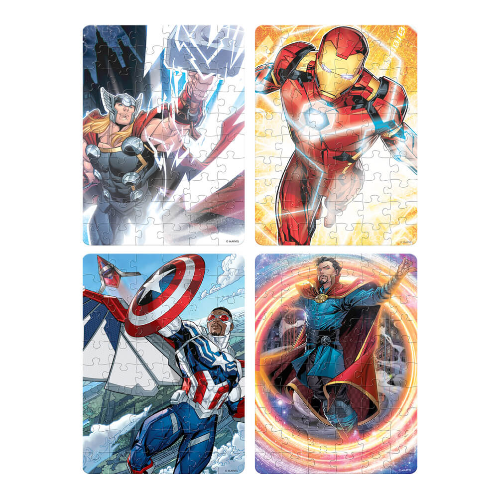 ROMPECABEZAS 4 EN 1 AVENGERS - Imagen 3