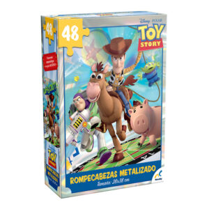 ROMPECABEZAS METALIZADO 48PZAS TOY STORY