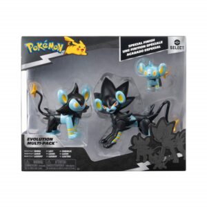 MULTIPACK EVOLUCION X3 FIGURAS SHINX, LUXIO, LUXRAY