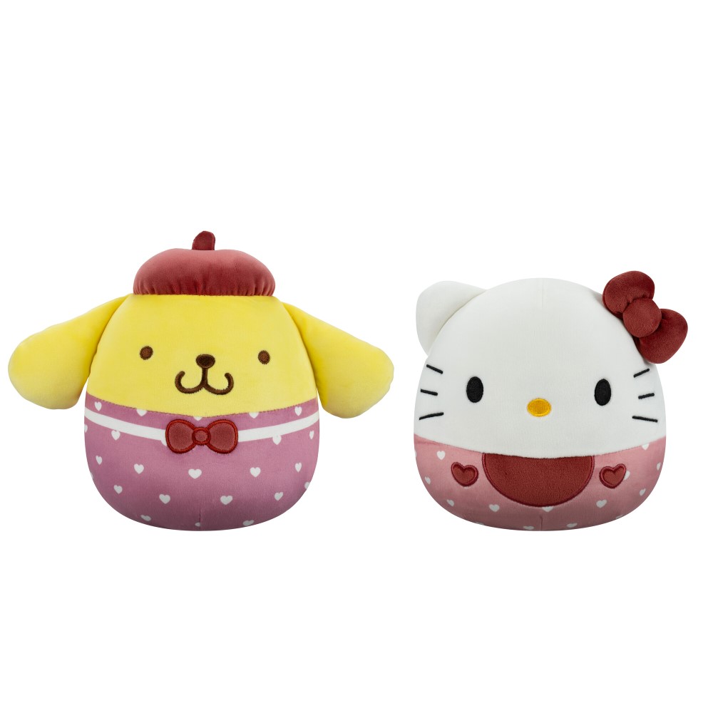 PACK X2 PELUCHES 20CM SURTIDO SAN VALENTIN HELLO KITTY - Imagen 3
