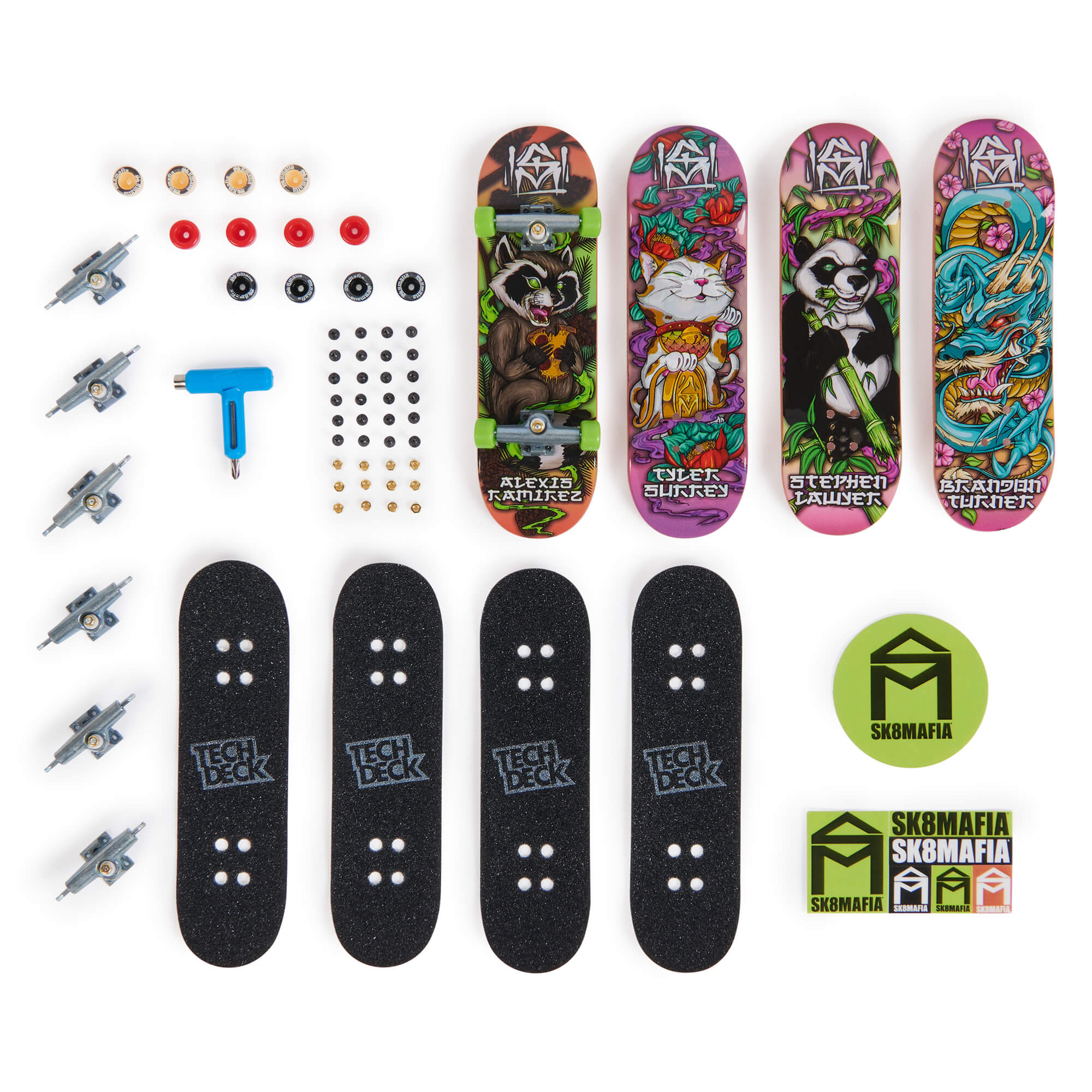PACK X4 PATINETA PARA DEDOS SURTIDO - Imagen 9