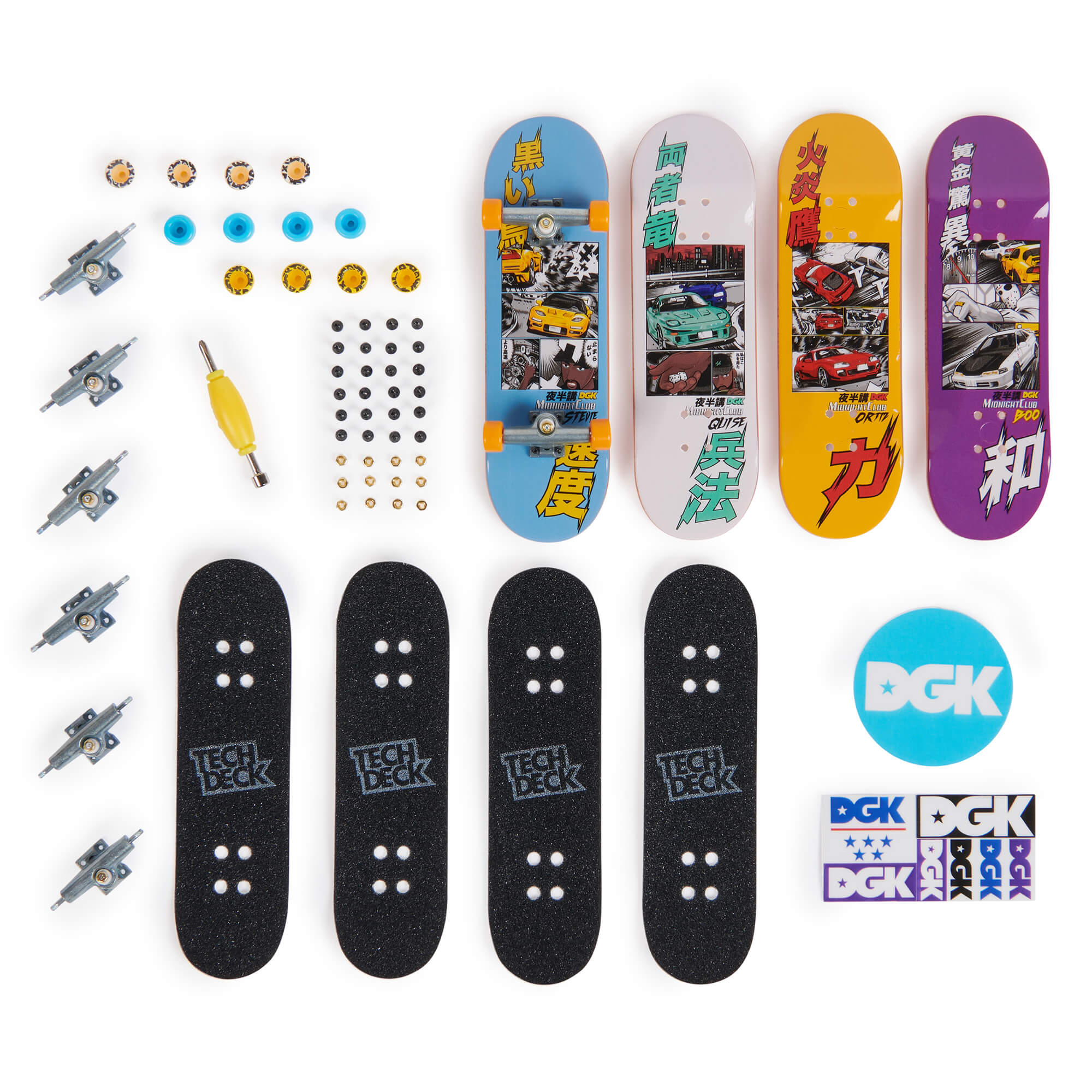 PACK X4 PATINETA PARA DEDOS SURTIDO - Imagen 12