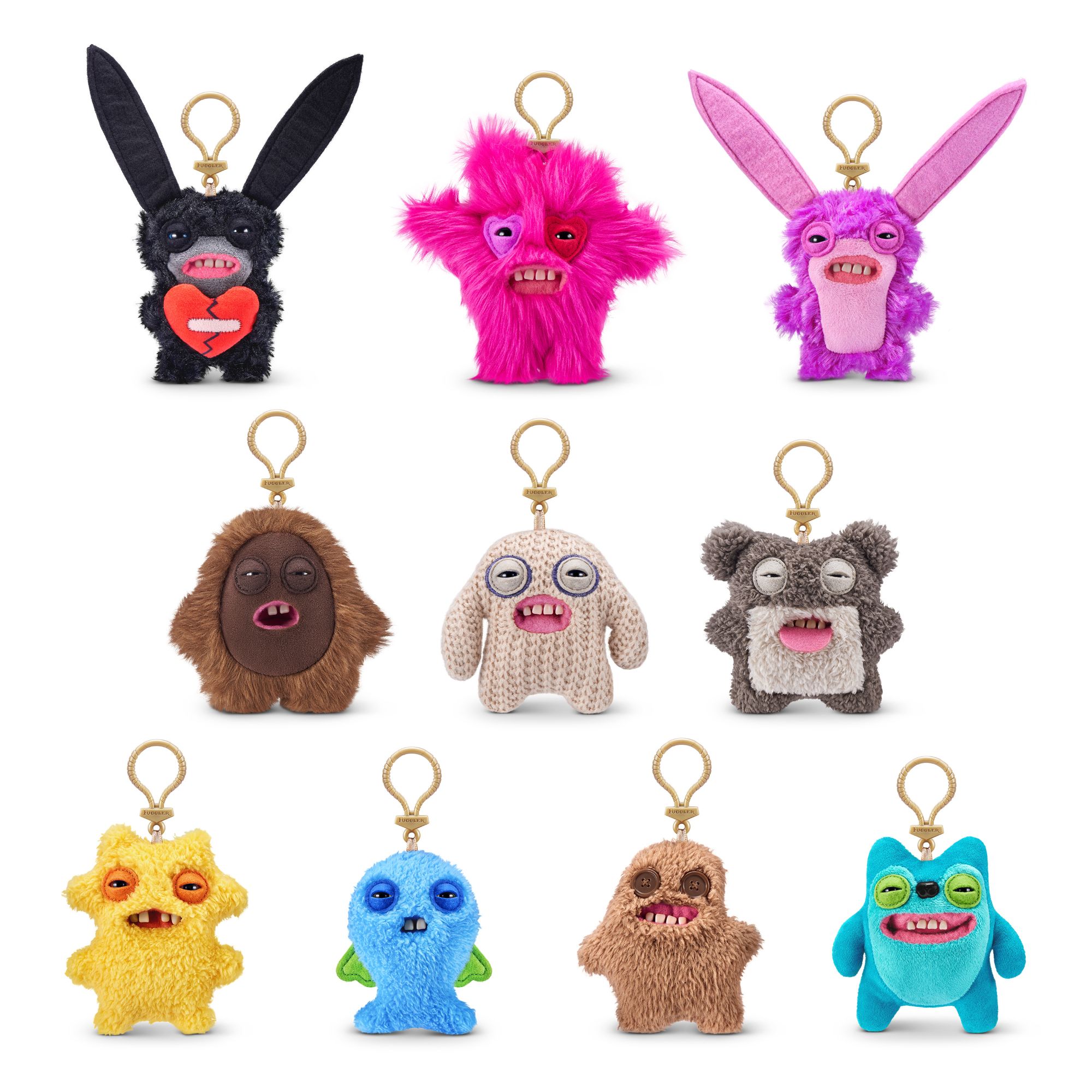 PELUCHE LLAVERO 12CM SURTIDO FUGGLER
