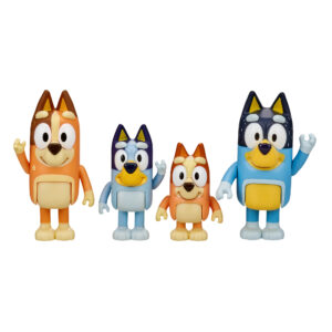 PACK X4 FIGURAS SURTIDO BLUEY