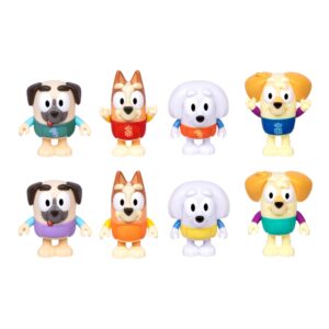 PACK X4 FIGURAS PARQUE ACUATICO BINGO Y SUS AMIGOS BLUEY