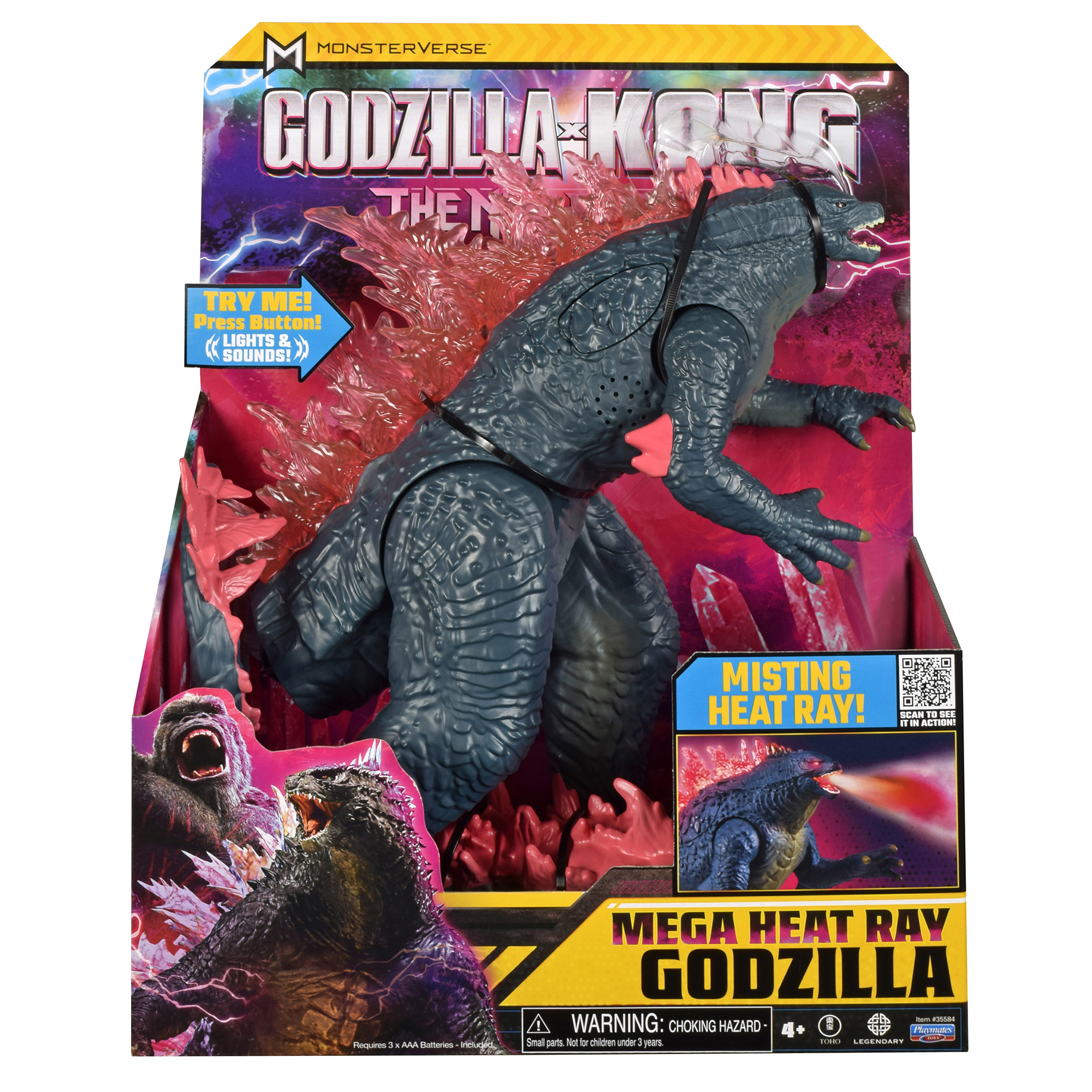 FIGURA 33CM GODZILLA CON LUCES Y SONIDOS SURTIDO GODZILLA