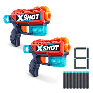 PACK X2 LANZADORES DE DARDOS KICKBACK X-SHOT