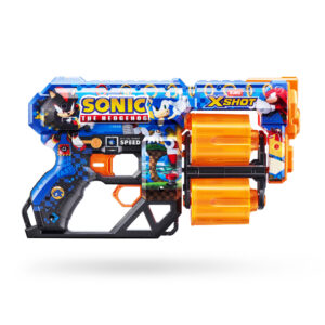 LANZADOR DE DARDOS SKINS DREAD SONIC SURTIDO X-SHOT