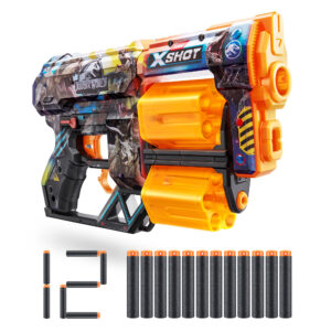 LANZADOR DE DARDOS SKINS DREAD JURASSIC X-SHOT