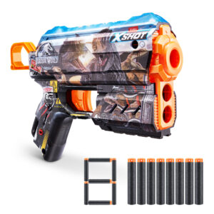LANZADOR DE DARDOS SKINS FLUX JURASSIC X-SHOT