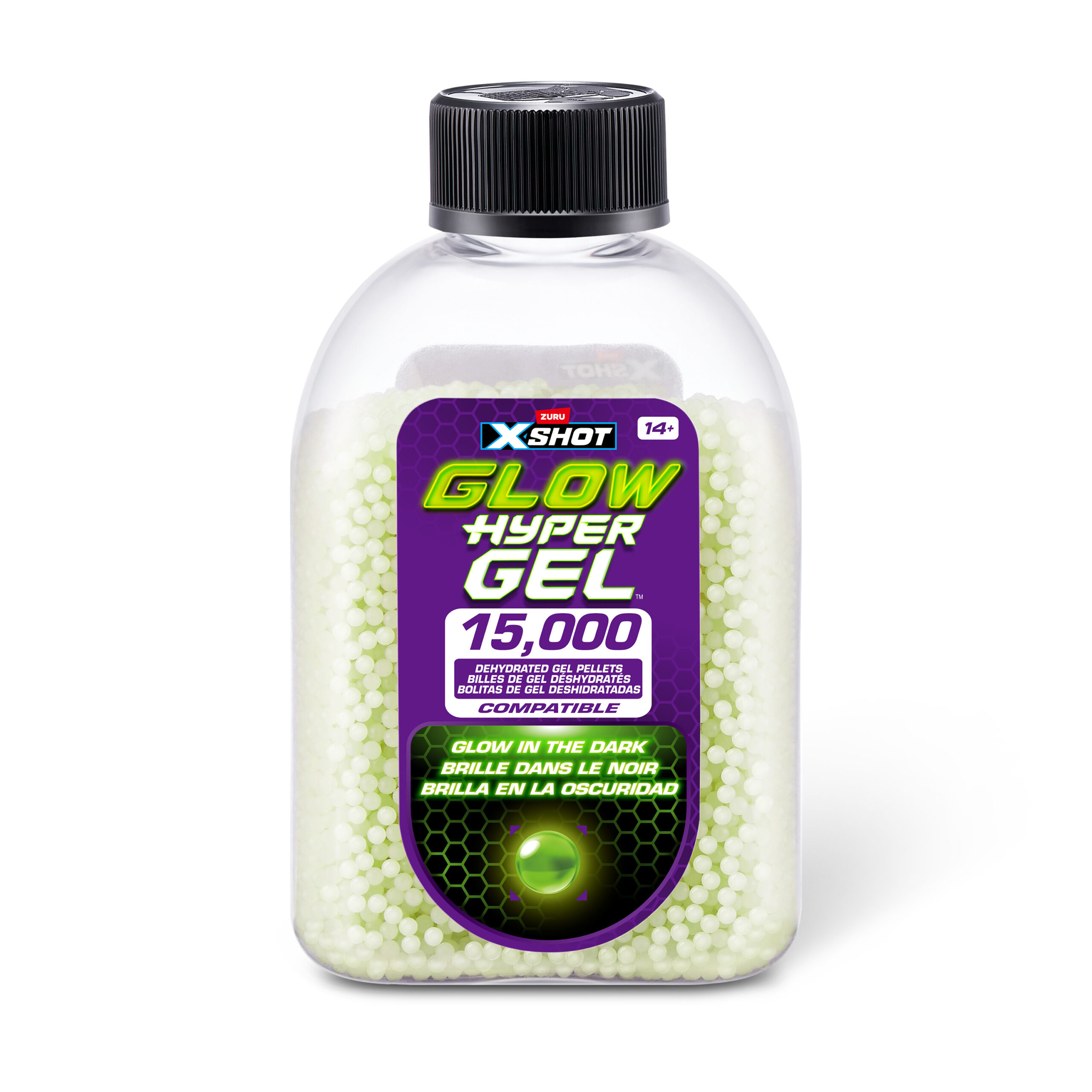 CARGA HYPER GEL FLUORESCENTE 15K UNID X-SHOT