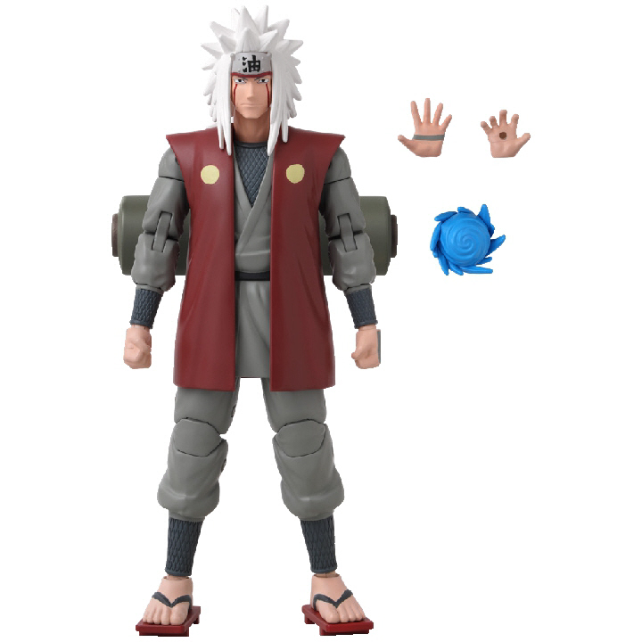 FIGURA DE ACCION 16CM JIRAIYA NARUTO BANDAI