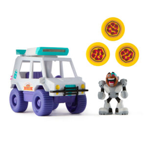 VEHICULO FURGONETA DE PIZZA TEEN TITANS GO