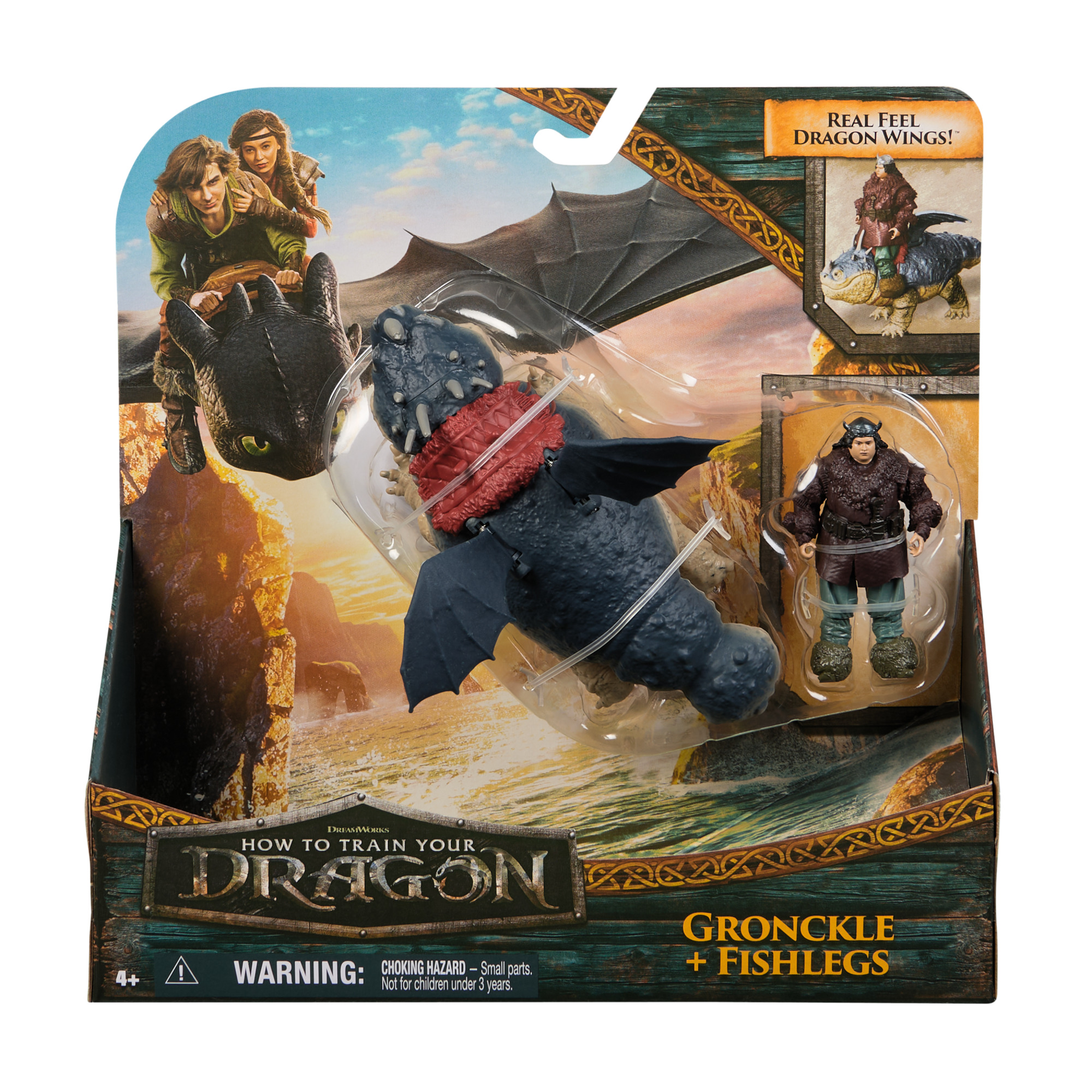 SET DE FIGURA DRAGONES Y VIKINGO SURTIDO DRAGONS - Imagen 3