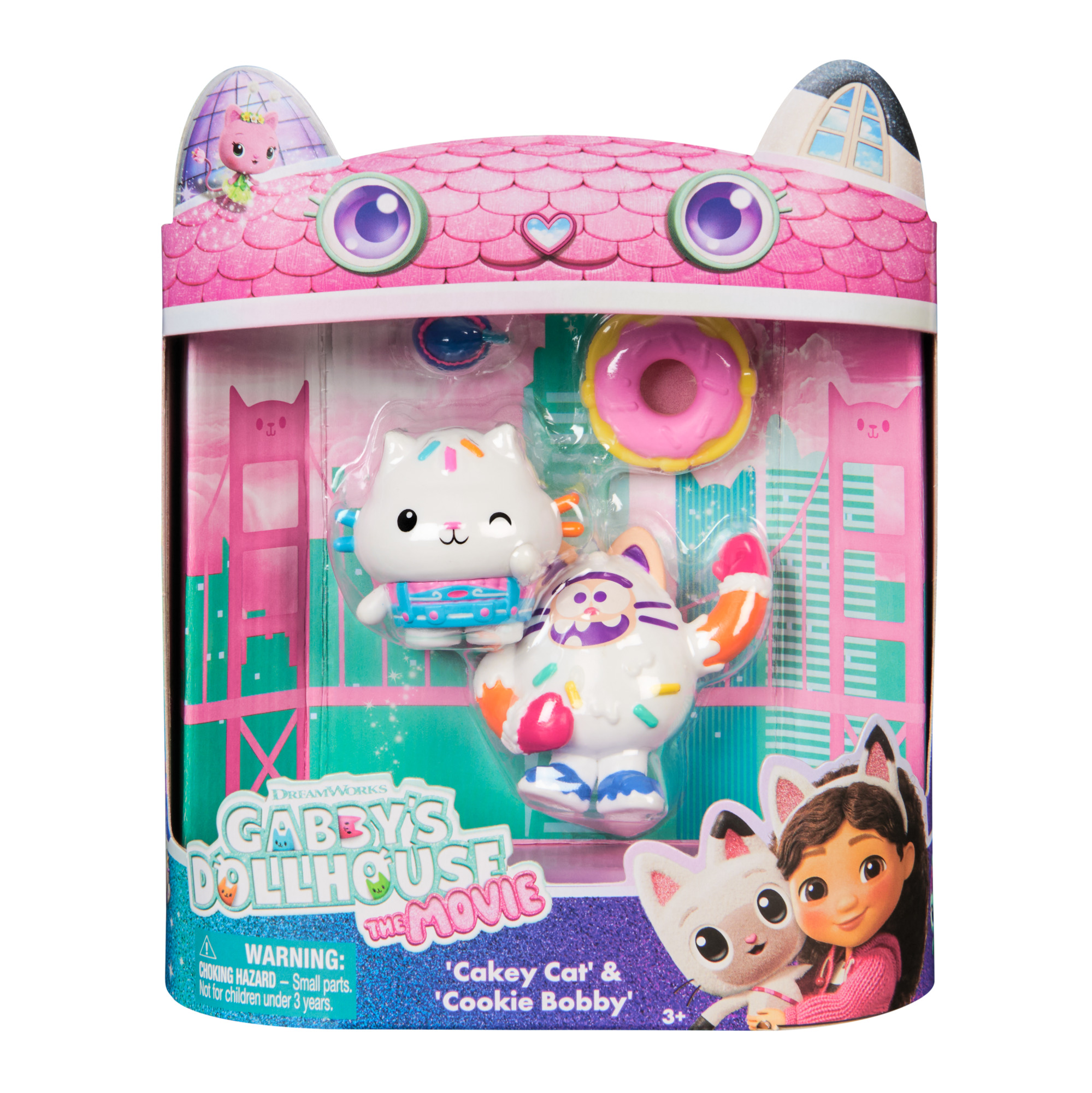PACK X2 FIGURAS SURTIDO GABBYS DOLLHOUSE PELICULA