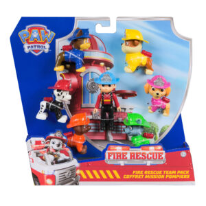 SET DE 7 FIGURAS FIRE RESCUE PAW PATROL