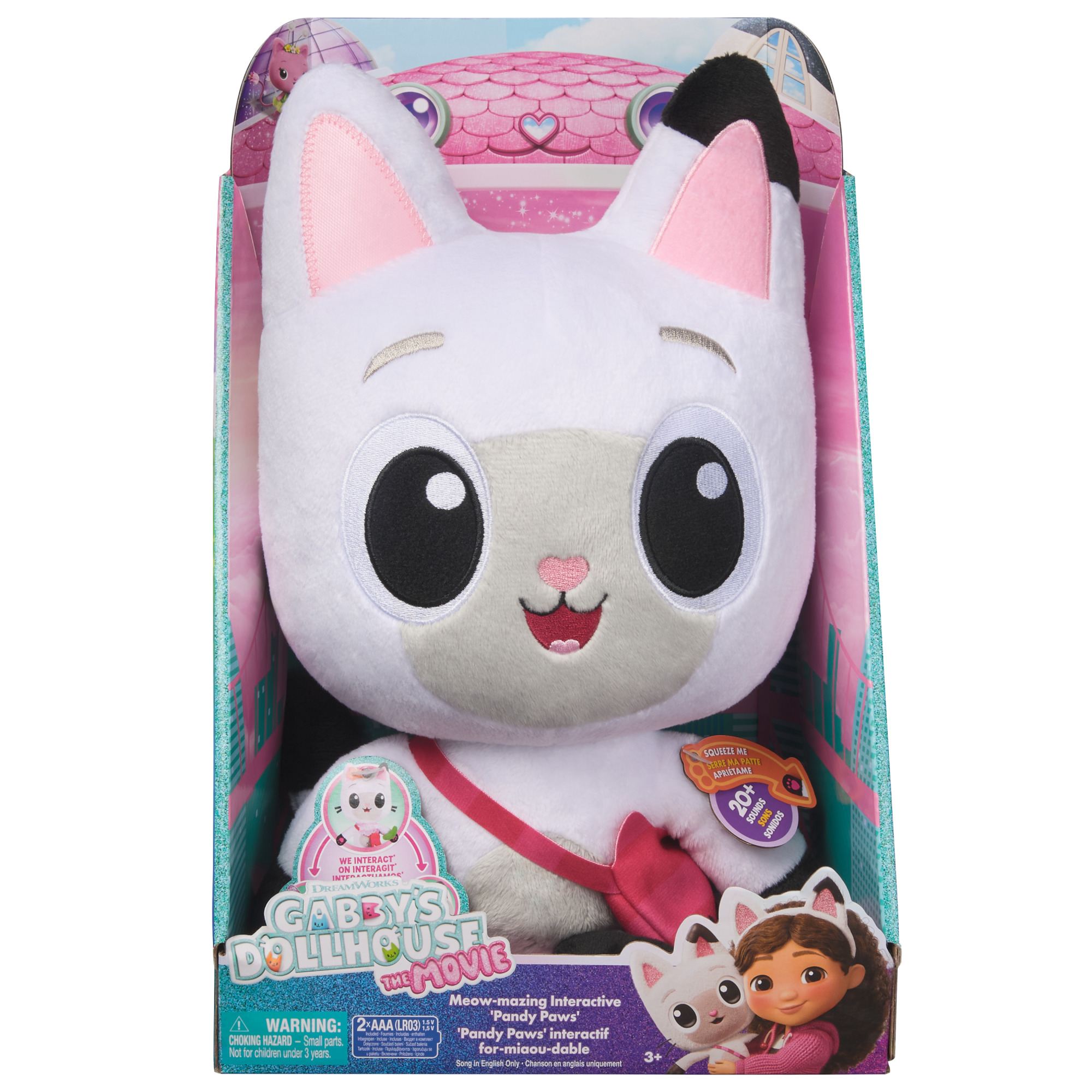 PELUCHE PANDY CON SONIDOS GABBYS DOLLHOUSE PELICULA