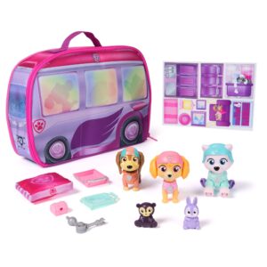 SET ESCUCHE CAMPER CON ACCESORIOS PAW PATROL