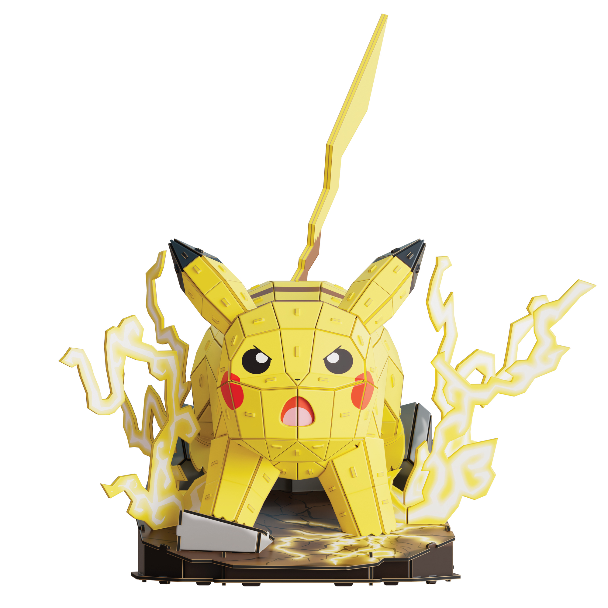 ROMPECABEZAS 4D PIKACHU POKEMON 4D BUILD