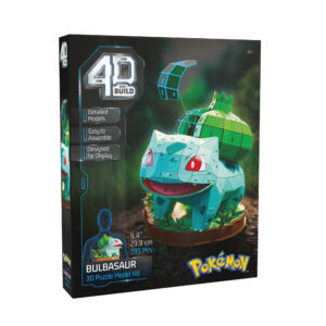 ROMPECABEZAS 4D BULBASAUR POKEMON 4D BUILD