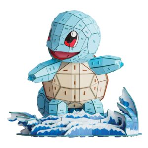 ROMPECABEZAS 4D SQUIRTLE POKEMON 4D BUILD