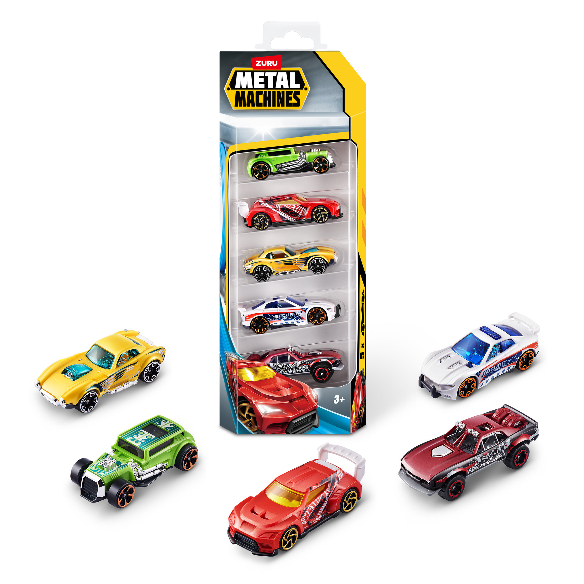 PACK X5 VEHICULOS COLECCIONABLES SURTIDO METAL MACHINES