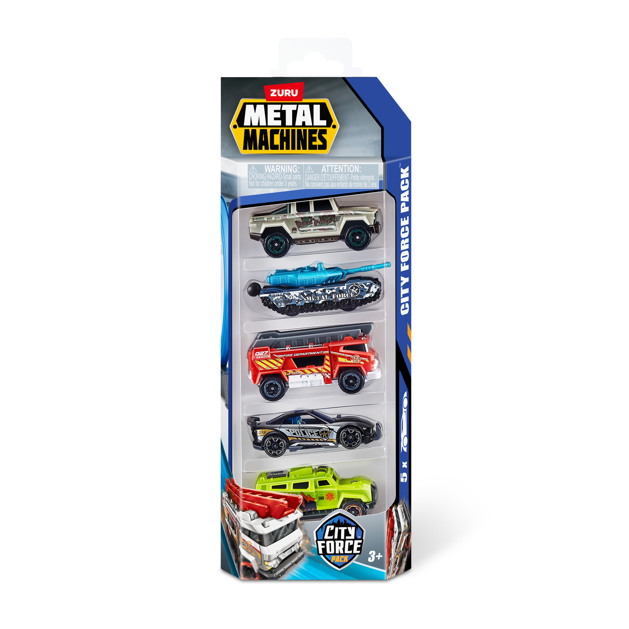 PACK X5 VEHICULOS COLECCIONABLES METAL MACHINES - Imagen 6