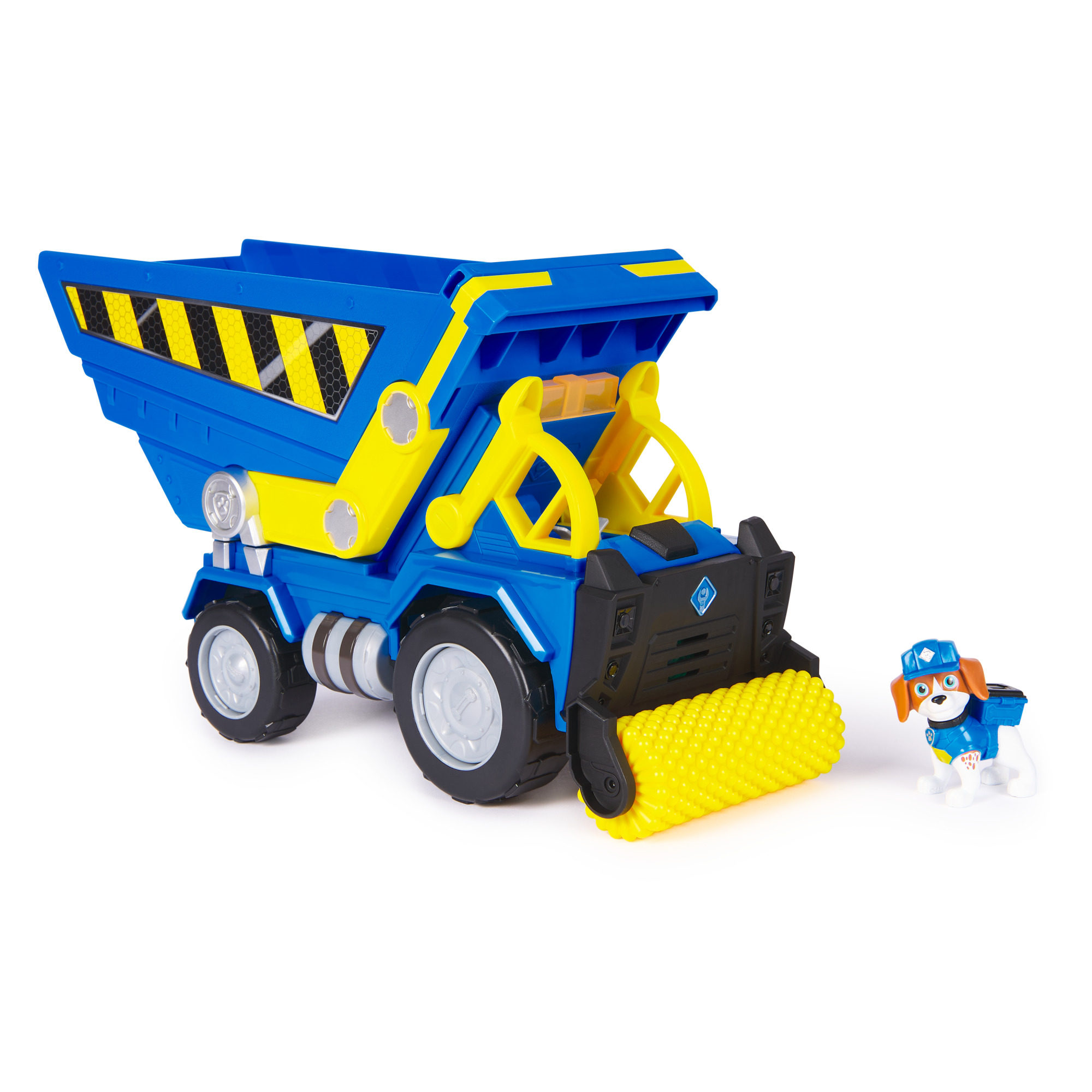 CAMION DE CONSTRUCCION WHEELER CON LUCES Y SONIDO RUBBLE