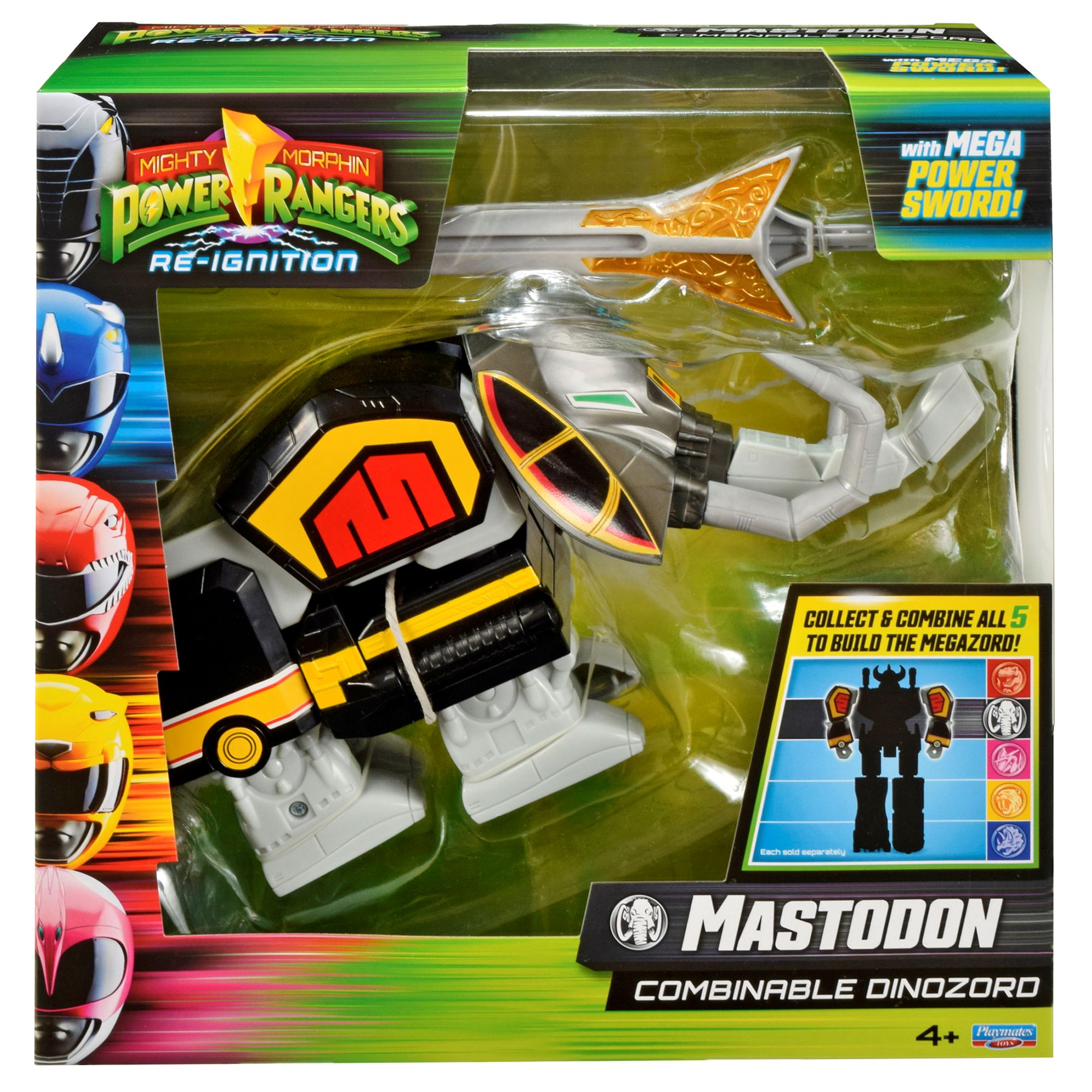 FIGURA DE ACCION COMBINABLE DELUXE SURTIDO POWER RANGERS - Imagen 4