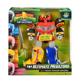 FIGURA DE ACCION MEGAZORD CON SONIDOS POWER RANGERS