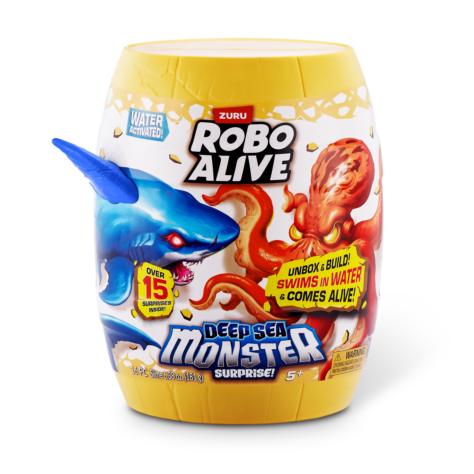 SET SORPRESA MONSTRUO MARINO ROBO ALIVE