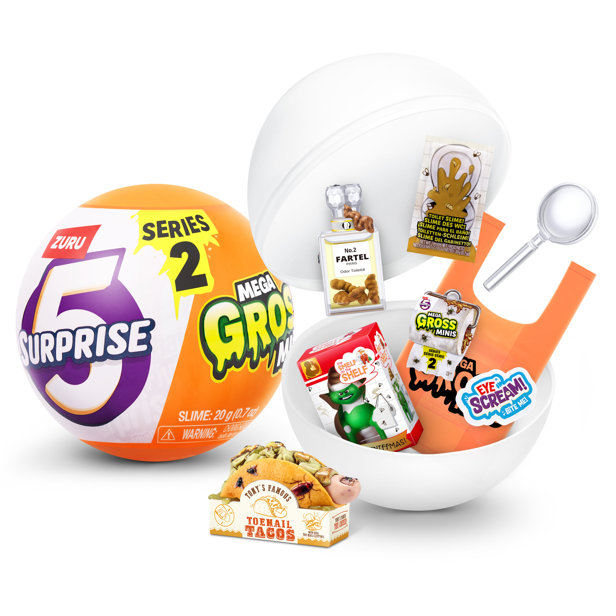 CAPSULA SORPRESA MINI PRODUCTOS PARODIA 5 SURPRISE
