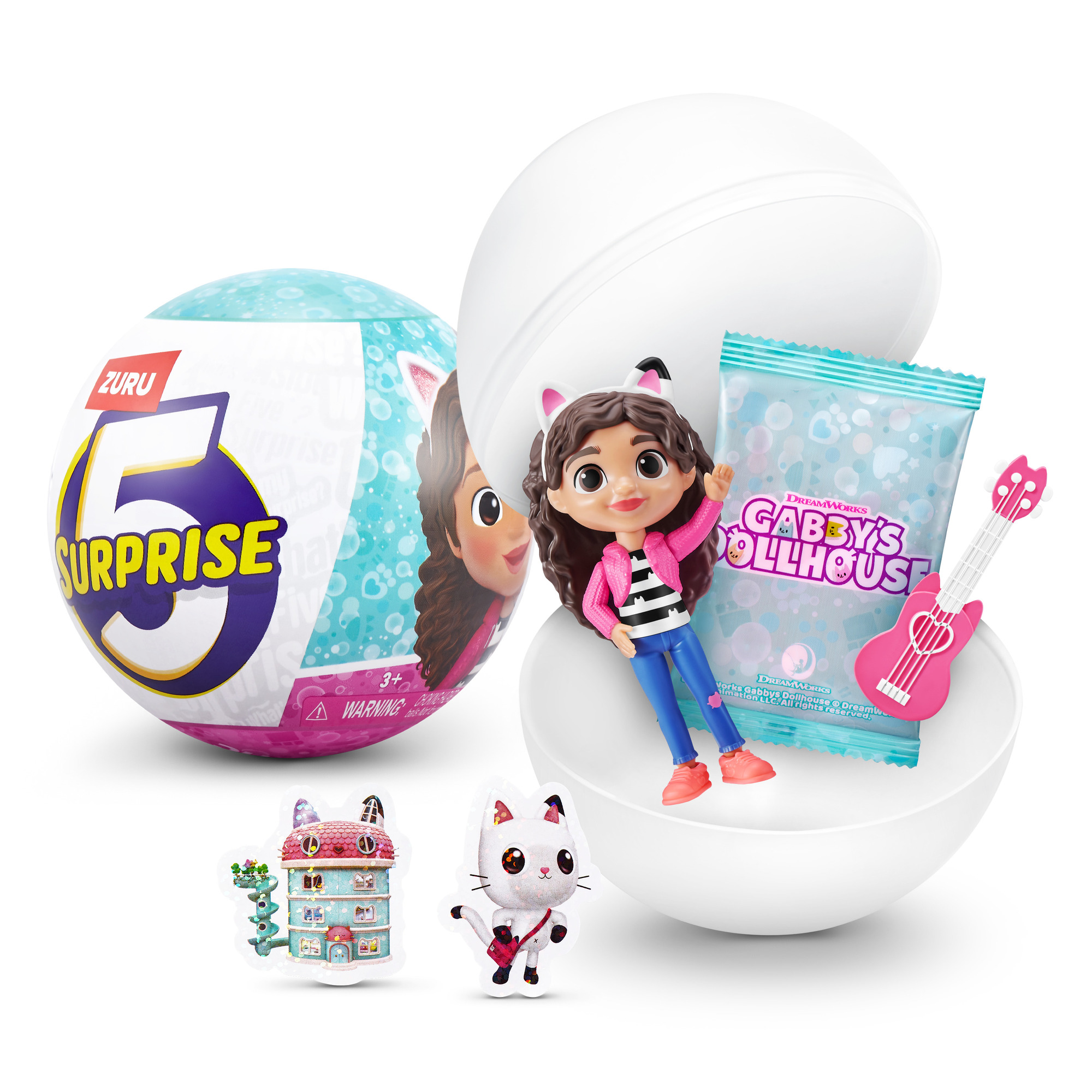 CAPSULA SORPRESA PERSONAJES GABBYS DOLLHOUSE 5 SURPRISE