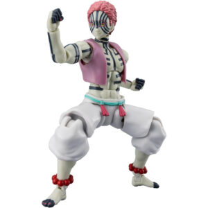 FIGURA DE ACCION 12CM AKAZA DEMON SLAYER BANDAI