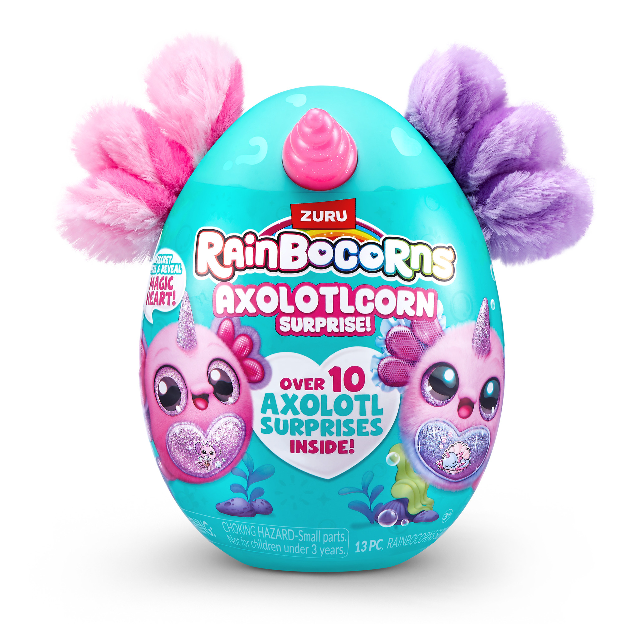 PELUCHE AJOLOTE SORPRESA RAINBOCORNS