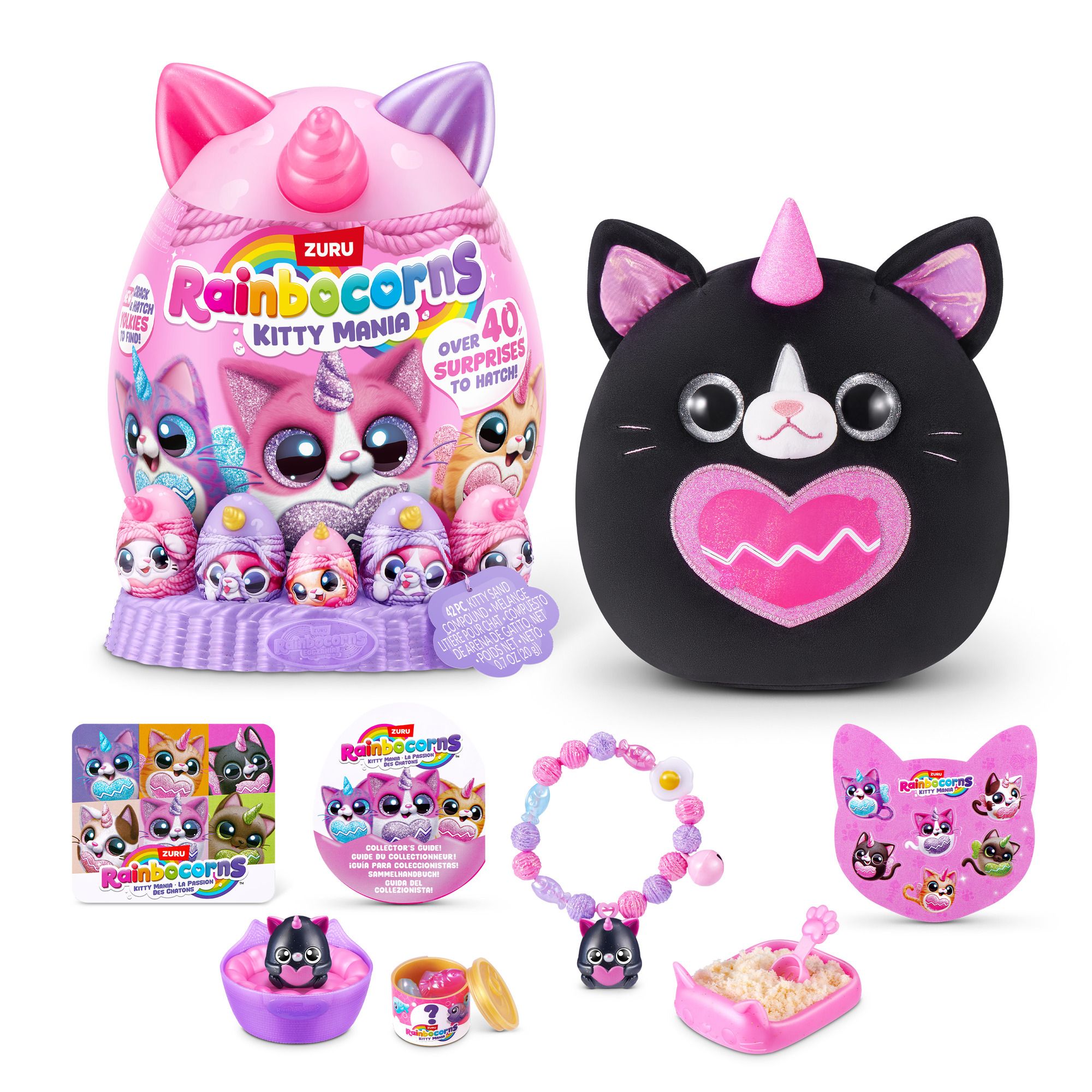 PELUCHE SORPRESA KITTY MANIA RAINBOCORNS - Imagen 4