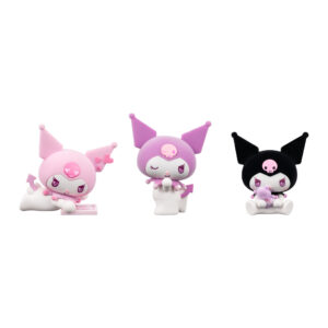 PACK X3 FIGURAS KUROMI 10CM HELLO KITTY
