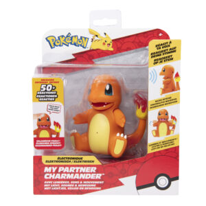 FIGURA CHARMANDER CON LUCES Y SONIDO POKEMON