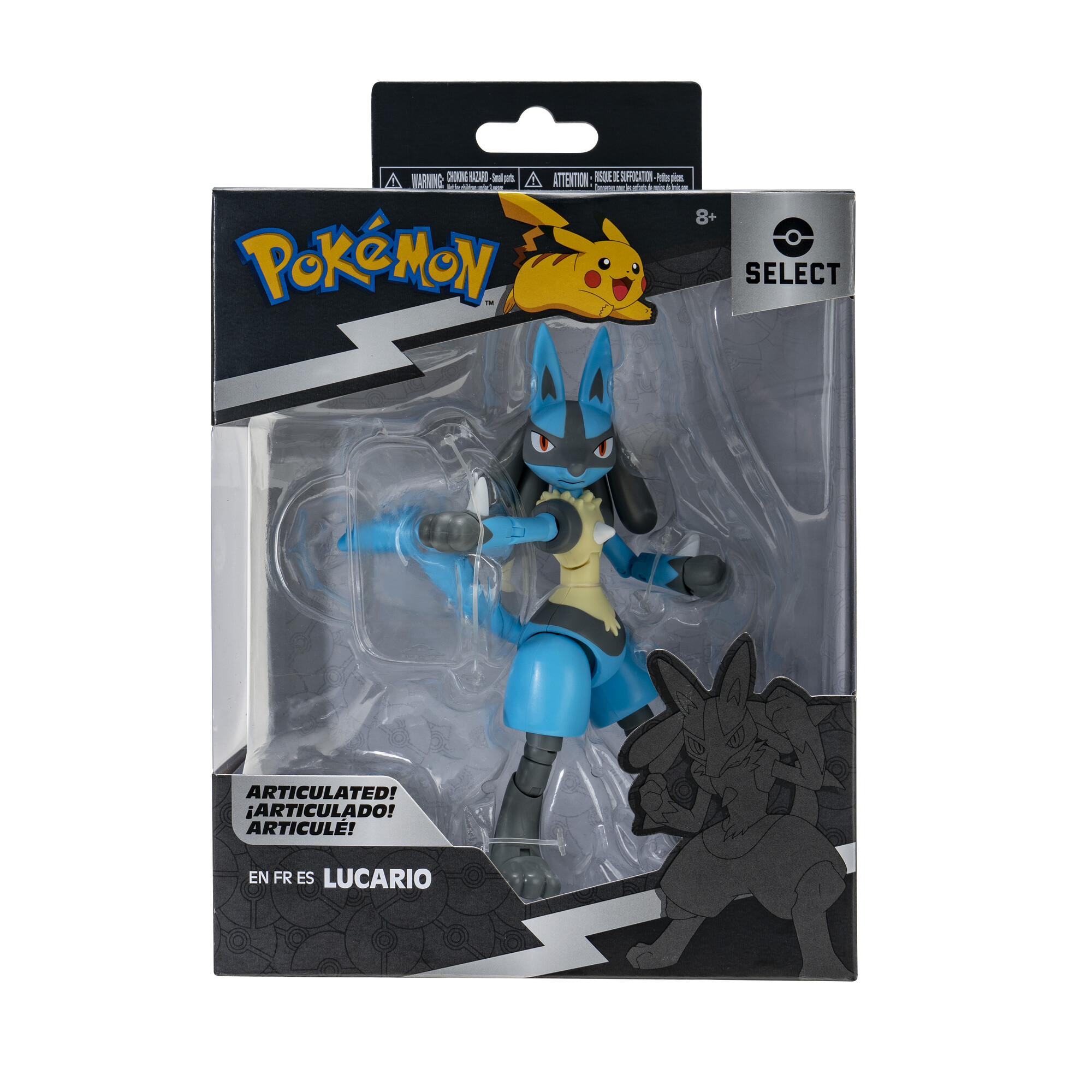 FIGURA ARTICULABLE 15CM LUCARIO POKEMON